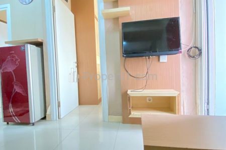 Sewa Apartemen Green Pramuka City 2BR Siap Huni Keamanan 24 Jam