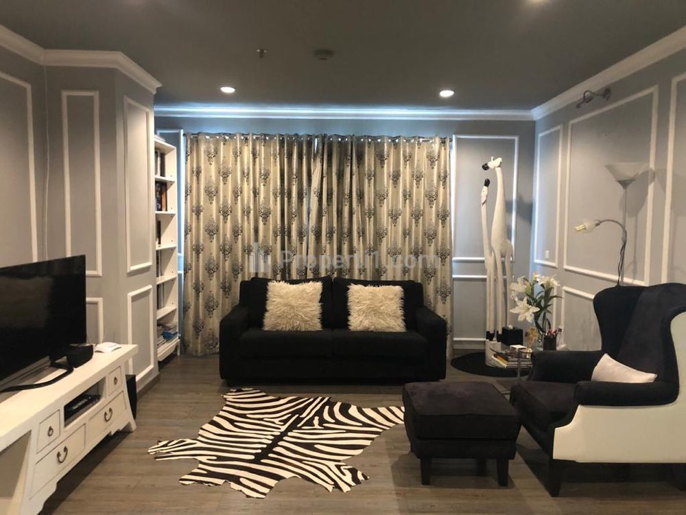 For Sale Apartemen Permata Senayan Jakarta Pusat, 2 BR Size 97sqm Newly Renovated and Full Furnish
