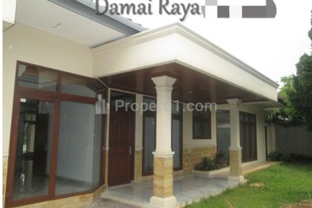 Jual Rumah Siap Huni di Jalan Damai Raya, Cipete Utara, Dekat TB Simatupang Kemang Antasari, Kec Kebayoran Baru, Jakarta Selatan