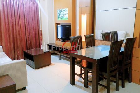 Sewa Apartemen Thamrin Residence Dekat Mall Grand Indonesia Jakarta Pusat - 2 Bedrooms Fully Furnished & Good View