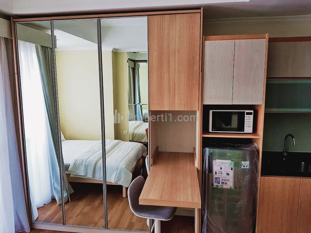 For Rent Apartment Menteng Park - Studio Furnished Best Unit Jakarta Pusat