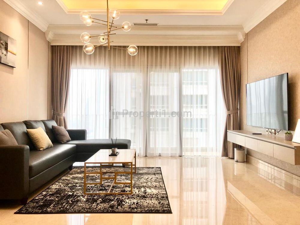 Disewakan Luxurious Apartment at The Capital Residence - 3+1 BR Full Modern Furnished – Strategic Location in South Jakarta
