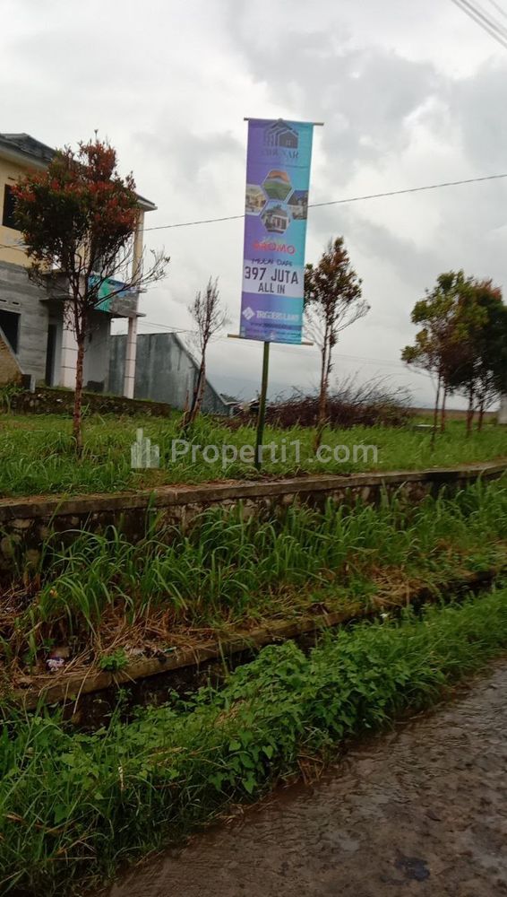 Dipasarkan Tanah Kavling Matang Siap Bangun View Pegunungan Udara Sejuk Asri di Kawasan Wisata Kota Garut