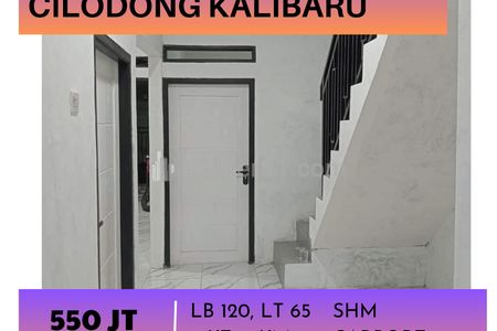 Jual Rumah Depok Cilodong 2 Lantai Baru Cakep Dekat ke Alun-alun Depok