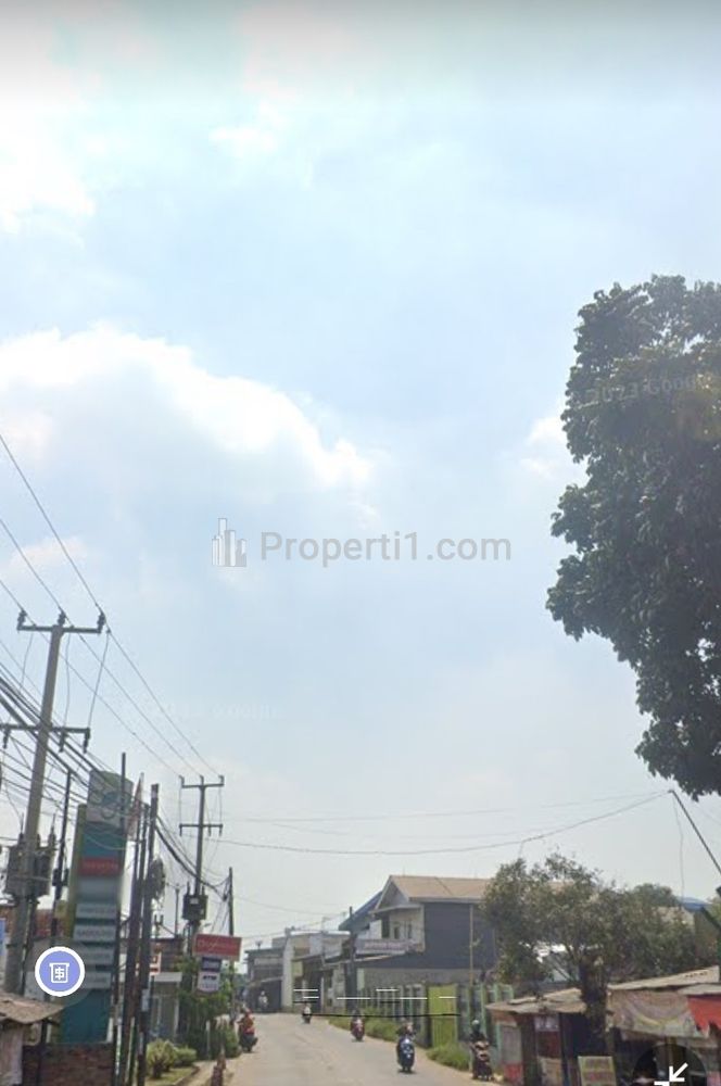 Tanah Pinggir Jalan Raya Dijual Murah di Setu Bekasi