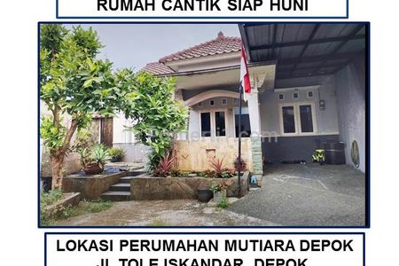 Jual BU Cepat Rumah Cantik Siap Huni di Mutiara Depok Estate