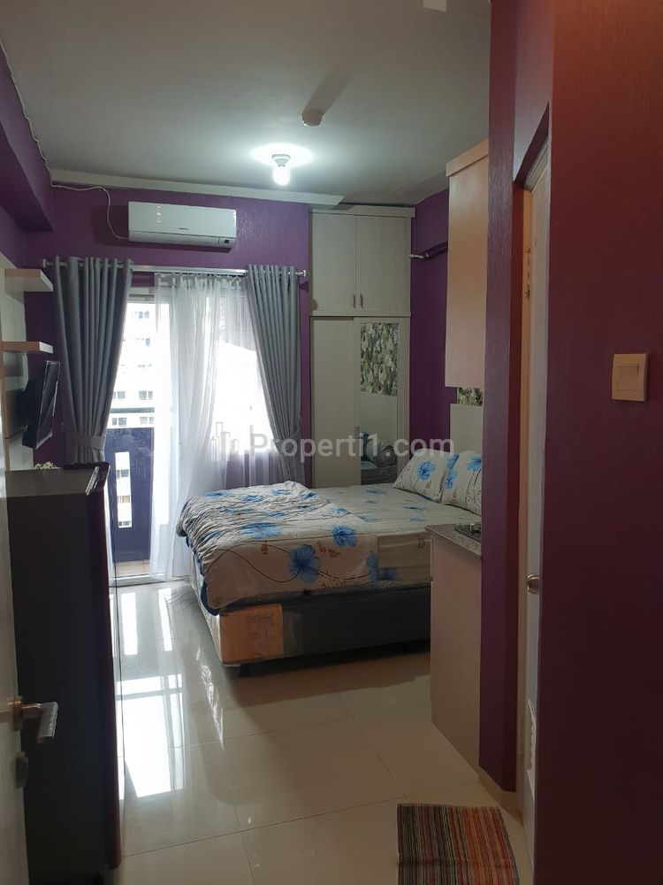 Disewakan Bulanan Unit Tipe Studio Green Pramuka City Kondisi Furnished