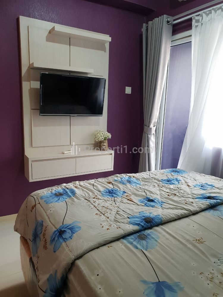 Disewakan Bulanan Unit Tipe Studio Green Pramuka City Kondisi Furnished