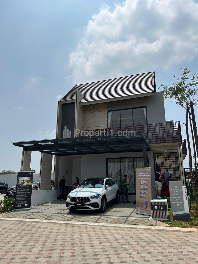 Jual Rumah Baru 2 Lantai Botanica Aralia di Bintaro Tangerang Selatan
