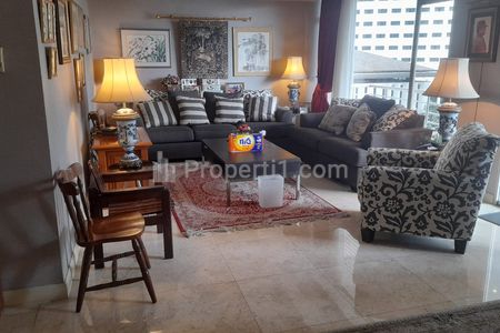 For Sale Apartment Istana Sahid Sudirman 3+1BR Fully Furnished