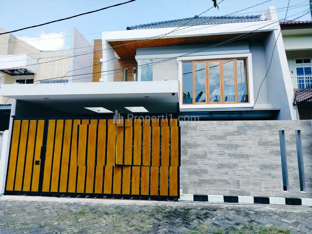 Rumah Dijual Griya Babatan Mukti Wiyung Minimalis Modern Surabaya Barat