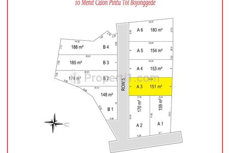 Dijual Tanah Kavling Murah Mulai 1,8 Jt-an, Bisa Cicil 12X Tanpa Bunga di Tajurhalang, Bogor