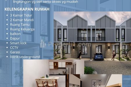 Rumah Dijual Cukup 10 Juta Sudah Bisa Punya Rumah 2 Lantai di BSD City Hafuza Residence Serpong - Tangerang Selatan