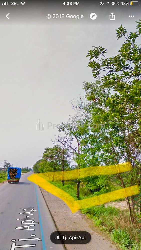 Dijual Tanah 12 Hektar di Tanjung Api-Api, Banyuasin, Palembang, Sumatera Selatan