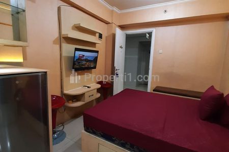 Apartemen Green Pramuka Disewakan Bulanan Unit Studio Furnish