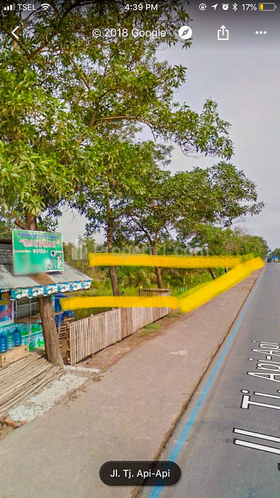 Dijual Tanah 12 Hektar di Tanjung Api-Api, Banyuasin, Palembang, Sumatera Selatan