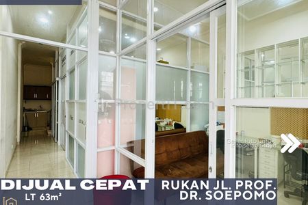 Dijual Cepat Ruko Kantor/Rukan Dalam Komplek Ruko Daerah Tebet Jakarta Selatan