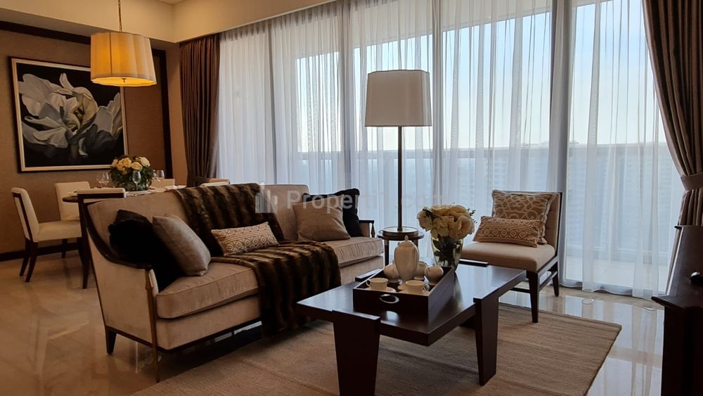Sewa Apartemen Mewah Anandamaya Residence 3+1BR Full Furnished