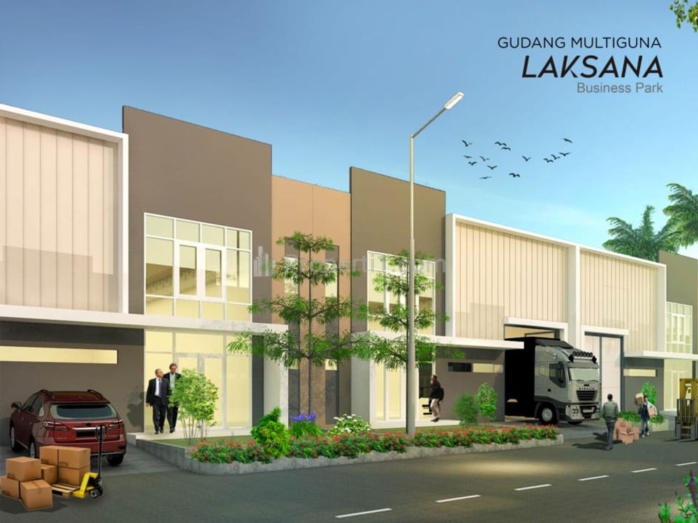 Dijual Gudang Dekat dengan Tol di Pakuhaji Tangerang - Laksana Business Park