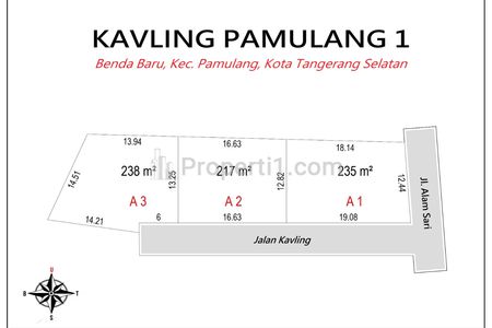 Dekat Villa Dago Pamulang Dijual Kavling Pamulang Siap Bangun - Tangerang Selatan