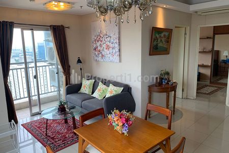 Sewa Apartemen Cosmo Terrace Thamrin City - 2 Bedrooms Full Furnished, Comfortable, Clean and Strategic Unit - Walking Distance to Grand Indonesia