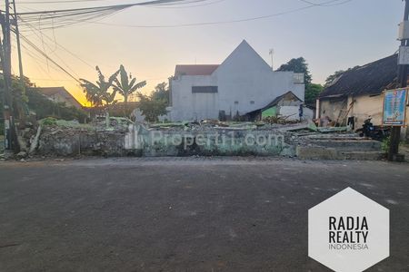 Dijual Tanah Bagus Strategis di Jl. HOS Cokroaminoto Yogyakarta, Dekat Malioboro, Tugu Jogja, Kraton Jogja