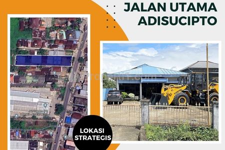 Dijual Tanah Plus Bangunan di Jalan Adisucipto Kota Pontianak