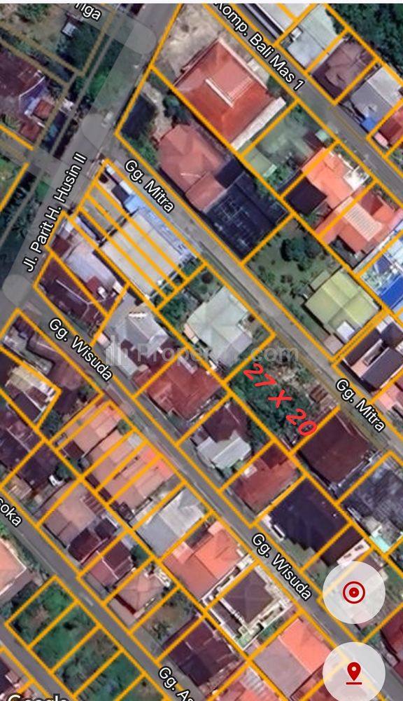 Dijual Tanah di Lokasi Parit Haji Husen 2 Pontianak Tenggara, Lokasi Dekat Ayani 2, Dekat Untan, Kost Mewah, Akses Masuk Mobil, Hadap Timur