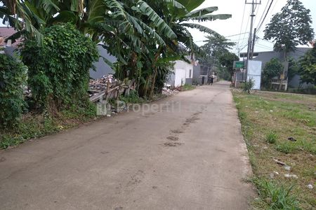 Dijual Tanah Kavling 8 Menit Stasiun Rawa Buntu Free SHM - Lokasi di Pondok Petir, Depok