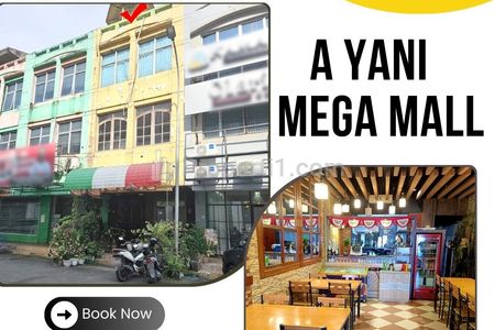 Disewakan Ruko di A Yani Mega Mall Kota Pontianak