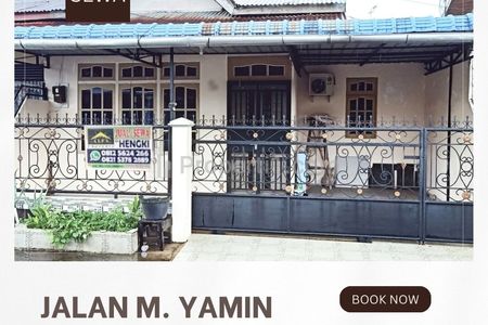 Dijual/Disewakan Rumah di Jalan M. Yamin Melati Permai Kota Pontianak