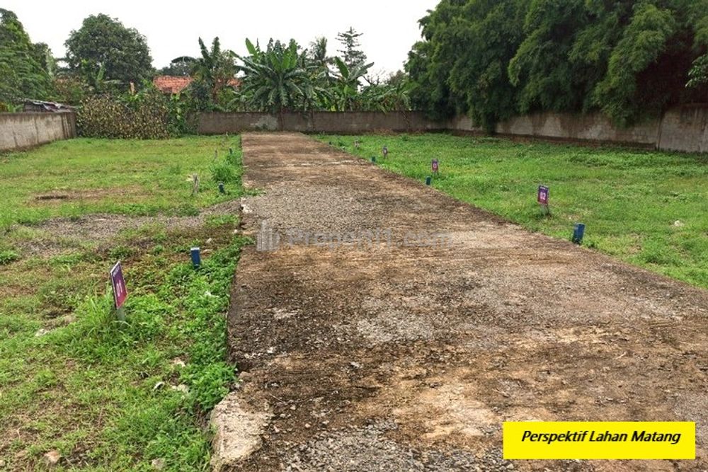 Jual Tanah Kavling SHM Dekat Jl. Raya Sukahati - Cibinong, Bogor