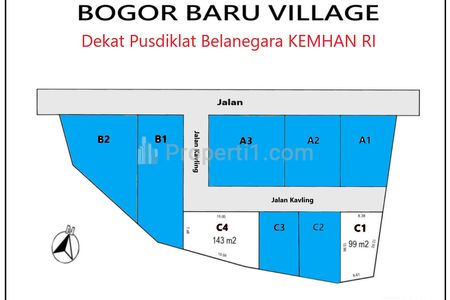 Dijual Tanah Murah Hanya 1 Jt-an/m2, 4 Menit Situ Cibodas Bogor