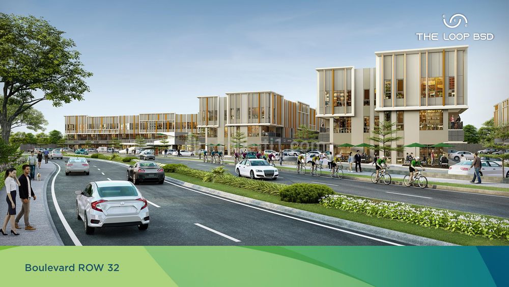 Dijual Lokasi Ruko Bisnis Terbaik di BSD City Tangerang