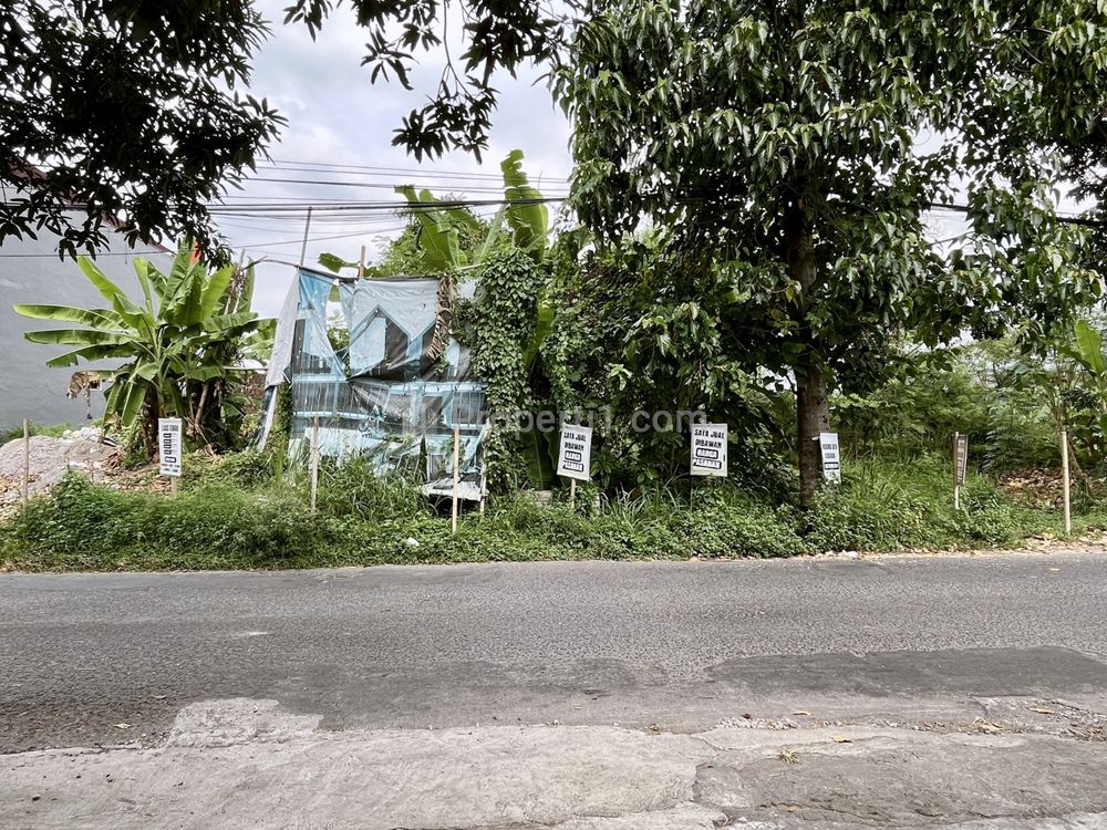 Dijual Tanah Kavling Strategis di Jl. Kaliurang Km 9,5 Yogyakarta - Dekat Kampus UGM, UII Pusat