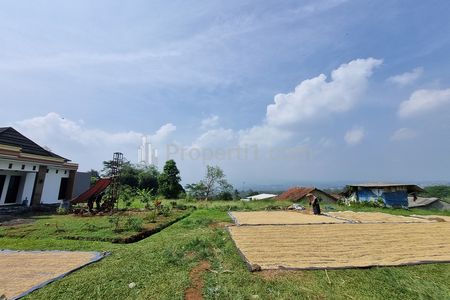 Jual Tanah 1.000 m2 View Sangat Bagus di Cigombong Bogor Dekat Danau Lido, Lido Lake Resort by MNC Hotel, Pasar Cigombong, SPN Lido Polda Metro Jaya