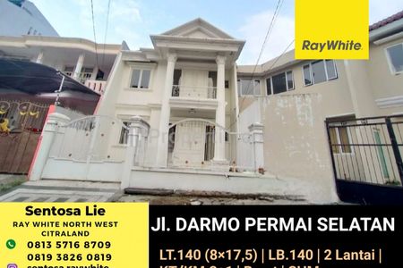 TerMURAH Dijual Rumah Darmo Permai Selatan - Classic Ellegant Surabaya Barat dekat Pakuwon Mall, Akses Tol Satelit