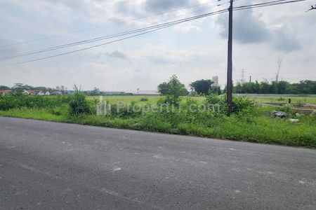 Dijual Tanah Strategis Zona Industri di Klaten