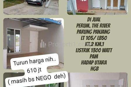 Dijual Rumah The River Parung Panjang, Bogor