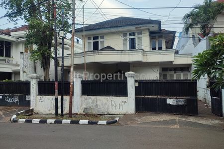 Jual Rumah Tua Lama Murah di Jalan Bojonegoro, Menteng, Dekat Stasiun Manggarai, Cikini, Sudirman, Thamrin, Jakarta Pusat