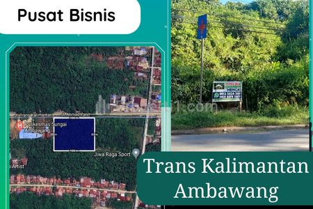 Disewakan Tanah di Jalan Trans Kalimantan Ambawang Pontianak