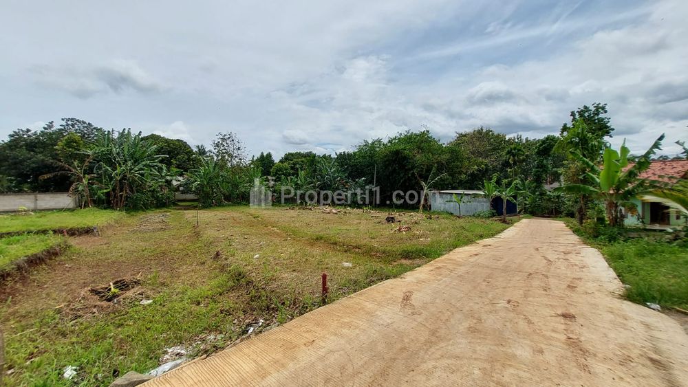 Include Fasum & SHM, Dijual Tanah Kavling 1 Jt-an Per Meter di Bogor