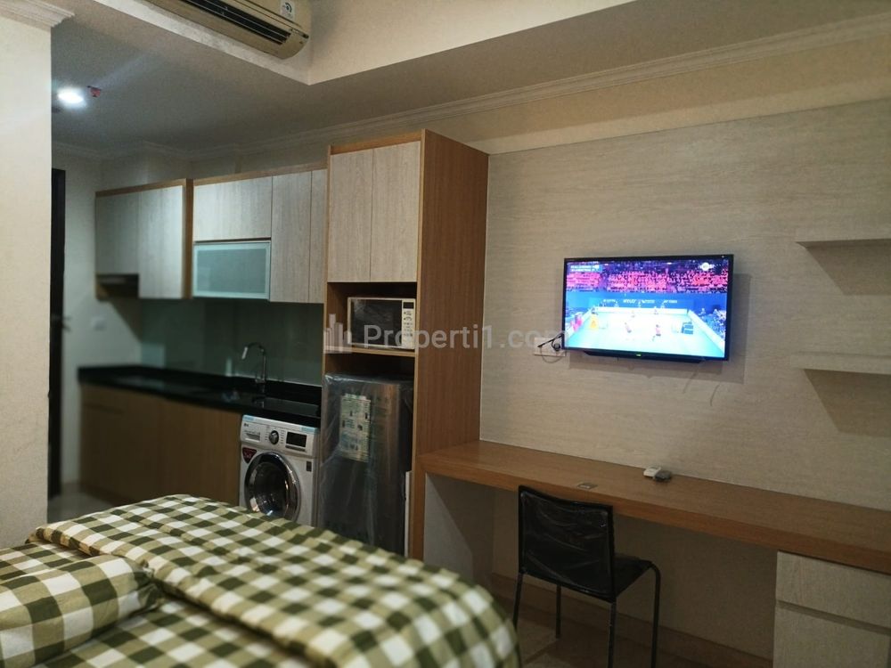 Sewa Apartemen Menteng Park Cikini Tower Diamond Tipe Studio Fully Furnished & Good Unit