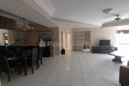 For Rent Apartment Taman Anggrek Residences – 3 + 1 Bedrooms Fully Furnished Best Price and View