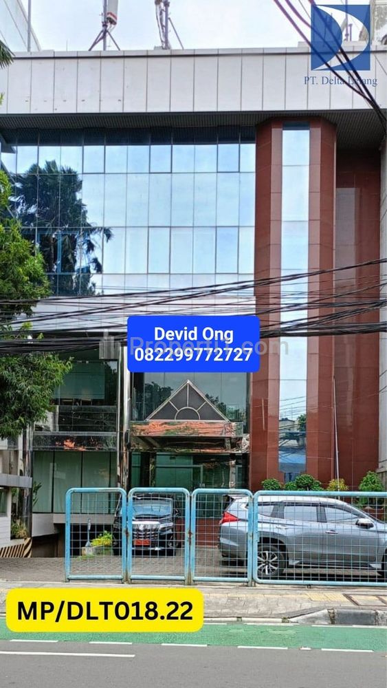 Dijual Gedung MURAH 4 Lantai di Jl. RP Soeroso, Menteng, Jakarta Pusat