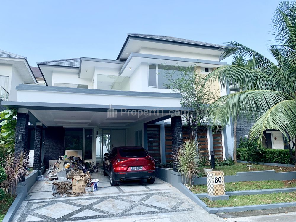 Dijual Rumah 2 Lantai Lux Semi Furnish Cluster Vassa Lake Residence Lippo Cikarang