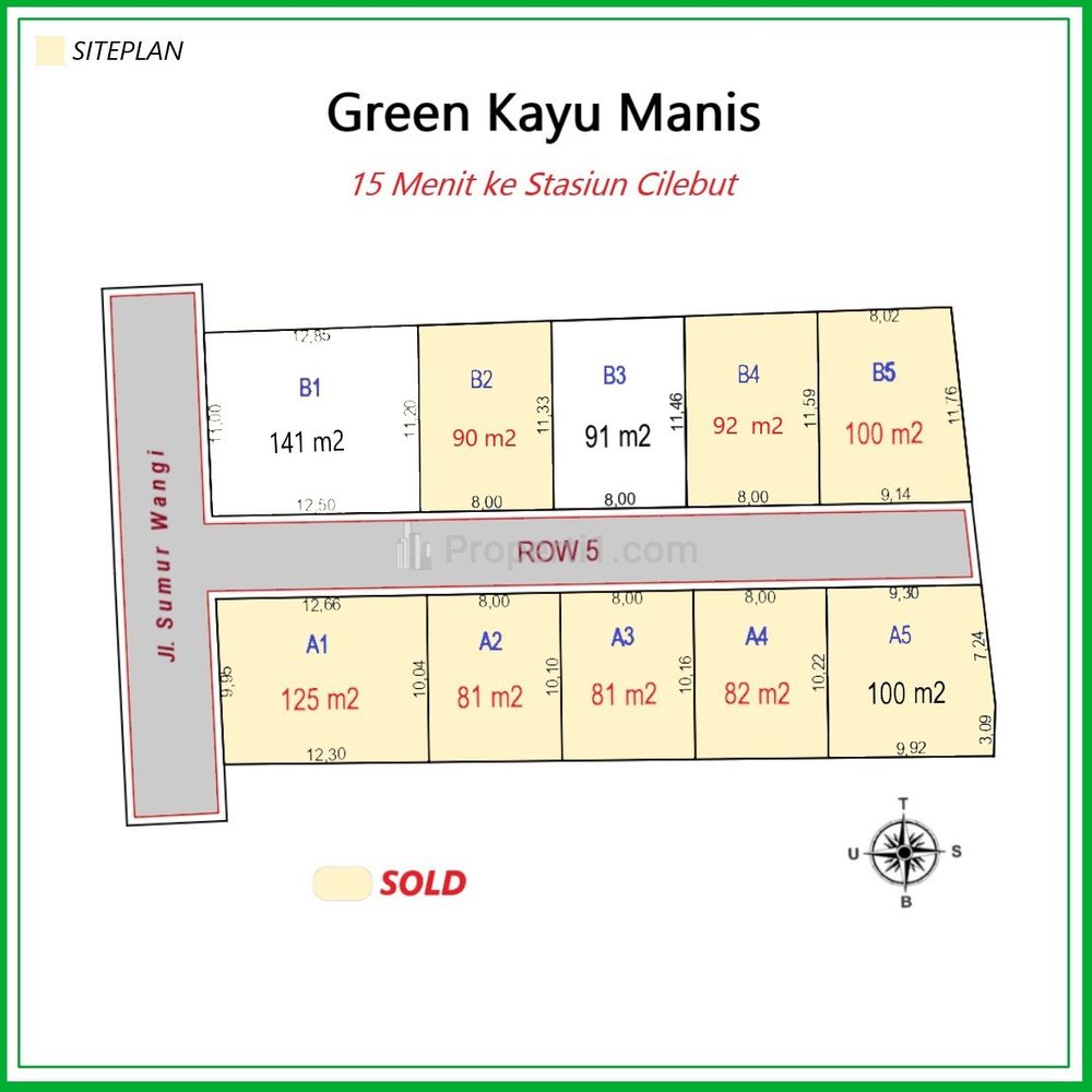Jual Kavling di Bogor Hanya 3 Jutaan, 5 Menit Tol Kayu Manis, Free SHM