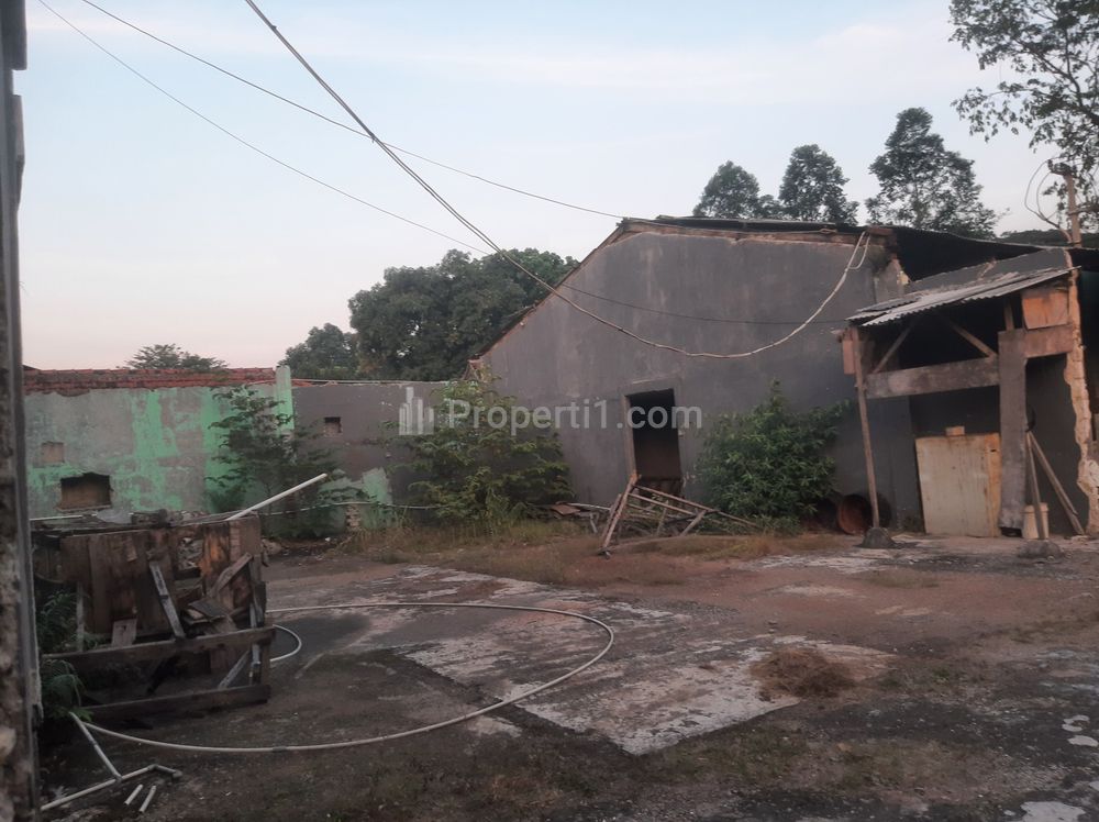Dijual Lahan Ex Gudang Bengkel & Bangunan Tinggal di Pinggir Jalan Raya Bouraq Batusari, Batuceper, Kota Tangerang