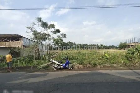 Dijual Tanah Murah Strategis Lahan Prospektif Pinggir Jalan Bodeh Ambarketawang Sleman Yogyakarta