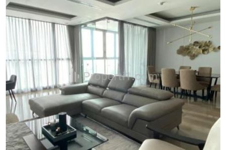 For Sale Luxurious Apartment at Kemang Village Strategic Location in South Jakarta – 3 + 1 Bedrooms Full Modern Furnished and Good Condition